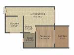 floorPlan of MVK Developers MVK Anika Residency