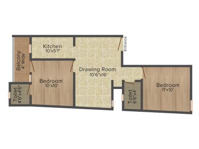 floorPlan of Gupta Constructions Gupta Builder Floor E - 226