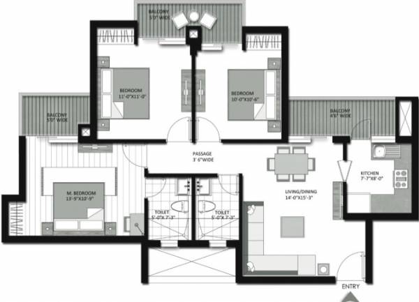  lotus-greens Floor Plan Floor Plan