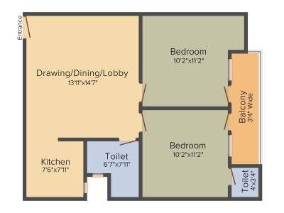 floorPlan of Sameer Properties Delhi Sameer Homes