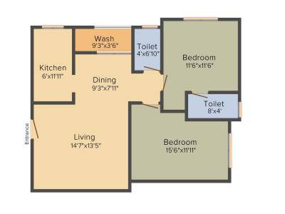 floorPlan of Star Gold Star Gold Prestine Eeshal