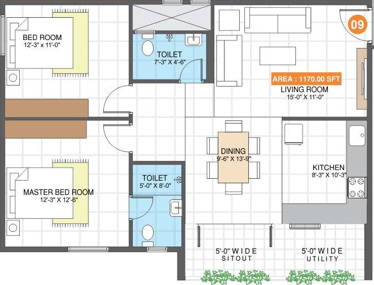  tulips Floor Plan Floor Plan