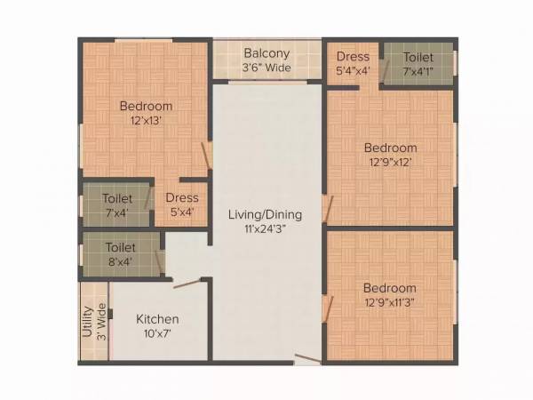  bluestone-buckingham Floor Plan Floor Plan