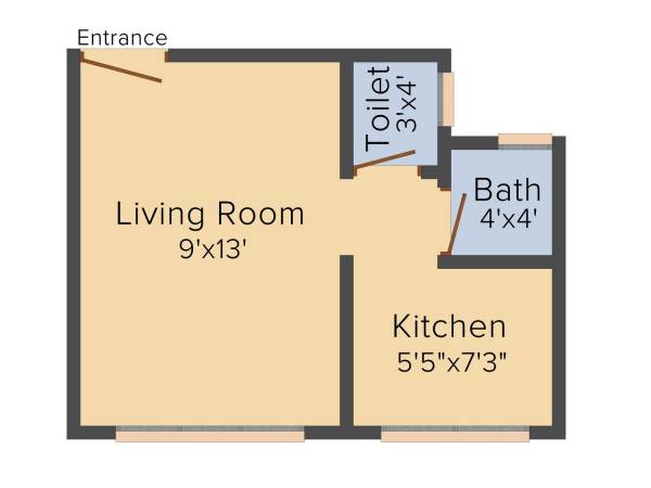 floorPlan of Hari Om Complex