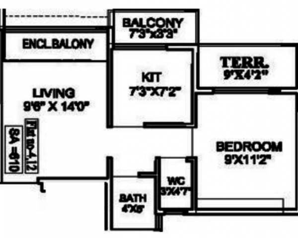  space-india-siddhivinayak-garima Floor Plan Floor Plan