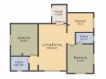 floorPlan of Priya Priya Sun Shine Apartment Phase 2