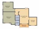 floorPlan of Priya Priya Sun Shine Apartment Phase 2