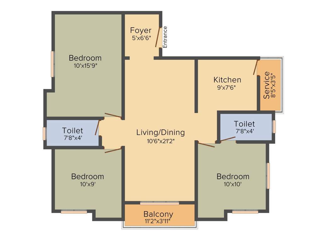 Priya Priya Sun Shine Apartment Phase 2