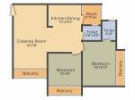 floorPlan of Radhe Homes Shree 235 Parkview