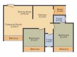 floorPlan of Radhe Homes Shree 235 Parkview