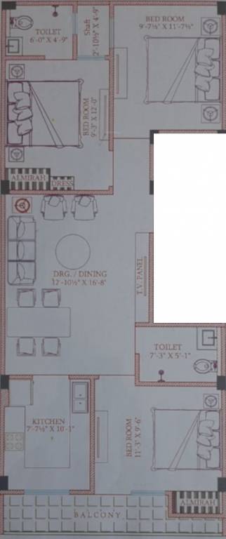  malik homes 3 Floor Plan Floor Plan