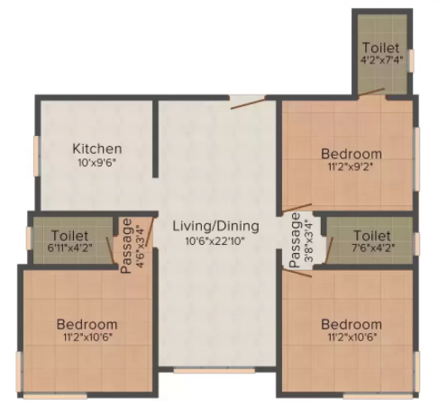  pallavi sadan Floor Plan Floor Plan