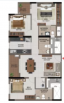  casagrand-first-city Floor Plan Upper Level Duplex Plan