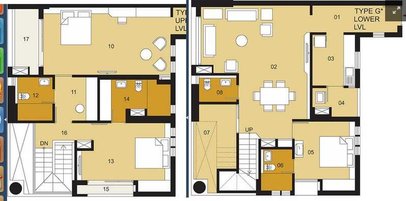  upohar the condoville Floor Plan Floor Plan