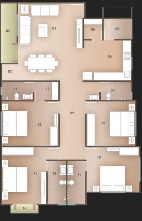  ratnam luxuria Floor Plan Floor Plan