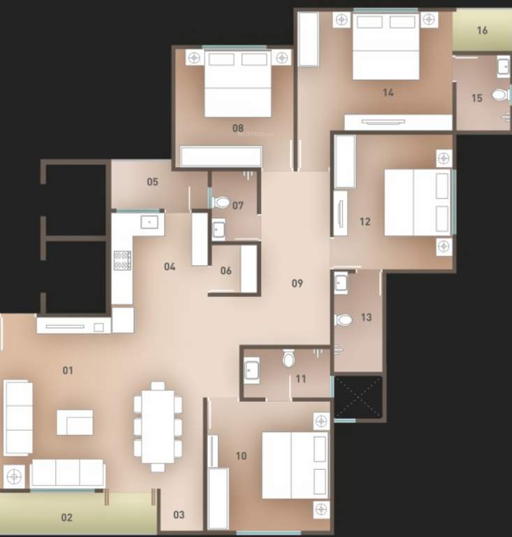  ratnam luxuria Floor Plan Floor Plan