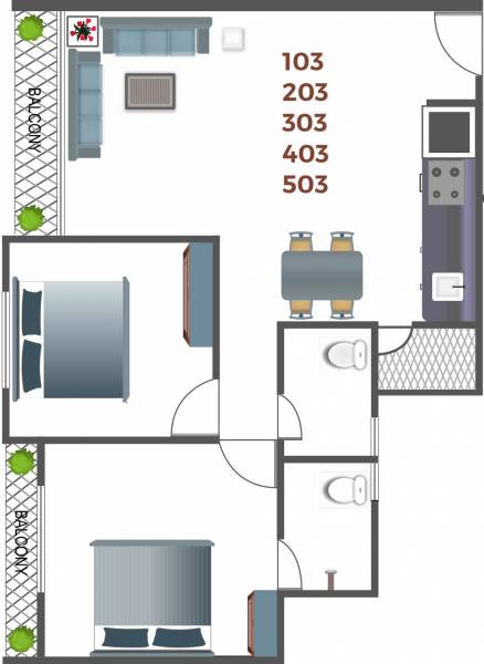  omkar-homes Floor Plan Floor Plan