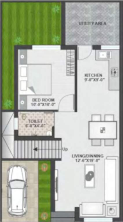  madhuban square ii Floor Plan Ground Floor Plan