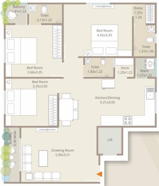  verona-county Floor Plan Floor Plan