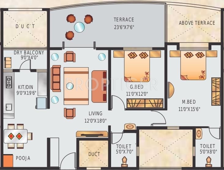 Suyog Vardhamanpura (2BHK+2T (1,195 sq ft) 1195 sq ft) Suyog Vardhamanpura (2BHK+2T (1,195 sq ft) 1195 sq ft)