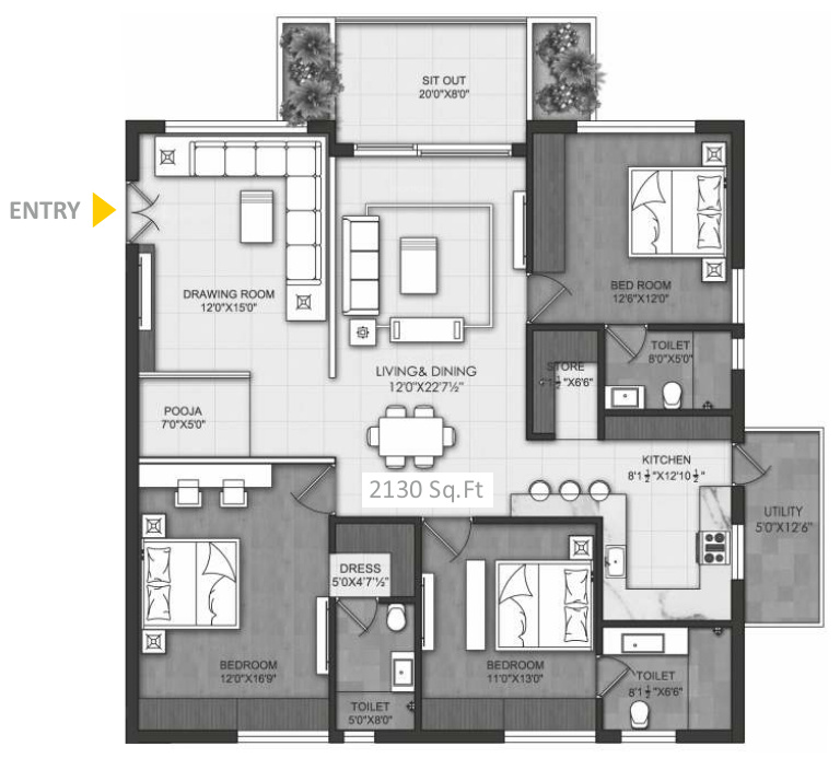  brilliance Floor Plan Floor Plan