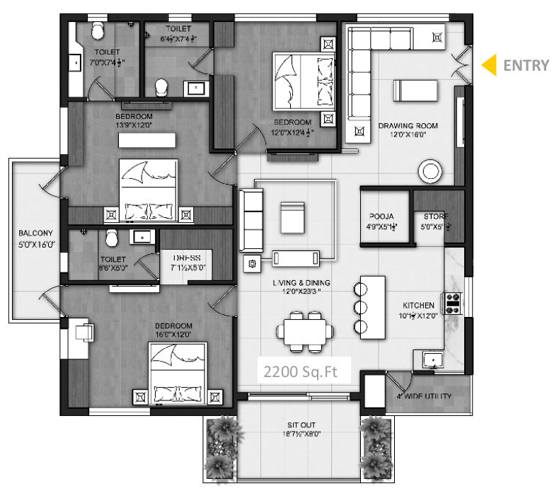  brilliance Floor Plan Floor Plan