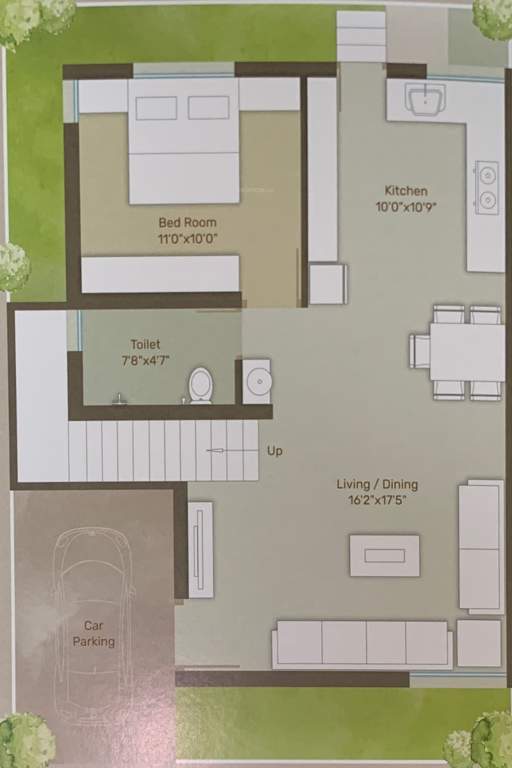  om tulip Floor Plan Ground Floor Plan