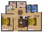 Oceanus Lilly (2BHK+2T (780 sq ft) 780 sq ft) Oceanus Lilly (2BHK+2T (780 sq ft) 780 sq ft)