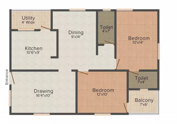  la-cresta Floor Plan Floor Plan