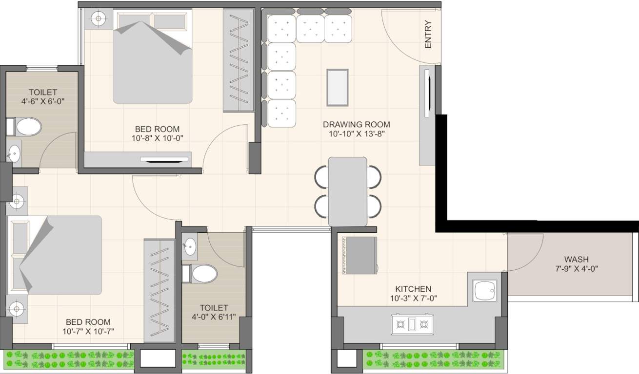  suyash residency 2 Floor Plan Floor Plan