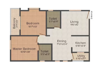 Floor Plan muppas aaradhya Floor Plan Floor Plan