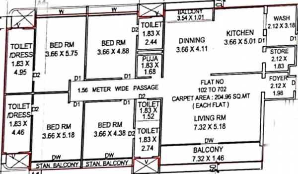  kishan-exotica Floor Plan Floor Plan