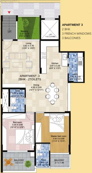  vanshika-aura Floor Plan Floor Plan