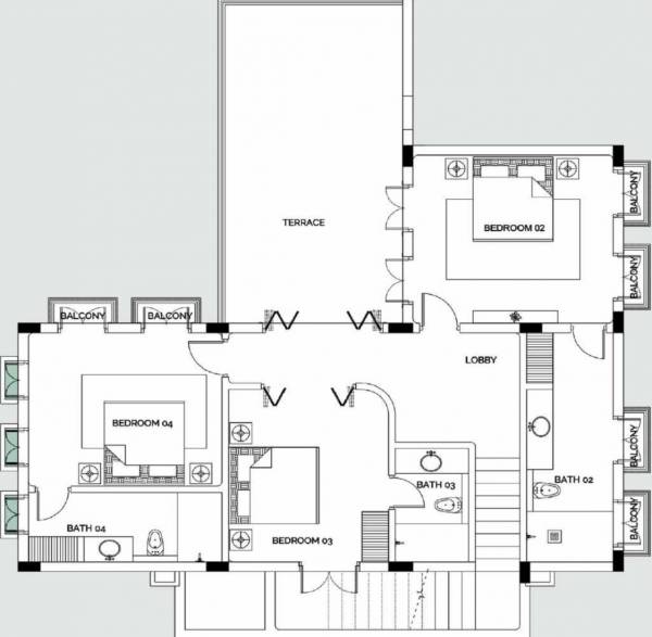  la-rozalia Floor Plan First Floor Plan