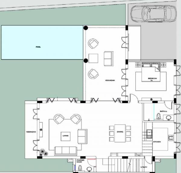  la-rozalia Floor Plan Ground Floor Plan