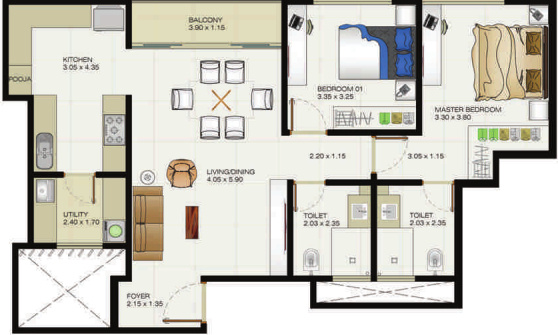  blessed apartment Floor Plan Floor Plan