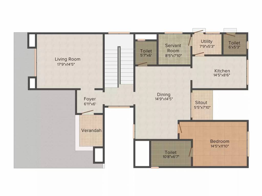 harishree gardens Floor Plan Ground Floor Plan