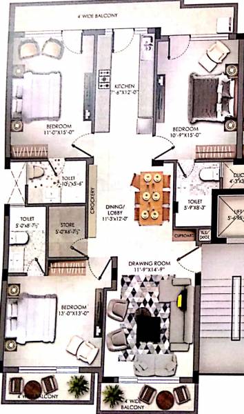 Floor Plan sivanta-greens-ext-2 Floor Plan Floor Plan