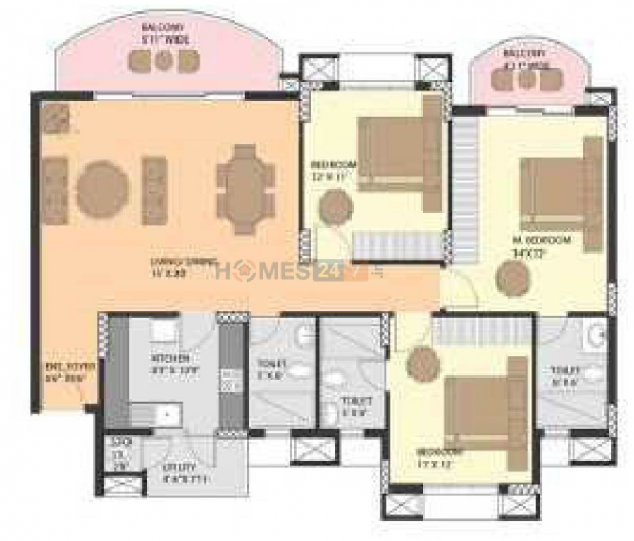  purva eternity Floor Plan Floor Plan