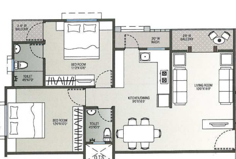  yogi-greens-residency Floor Plan Floor Plan