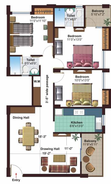  aangan Floor Plan Floor Plan