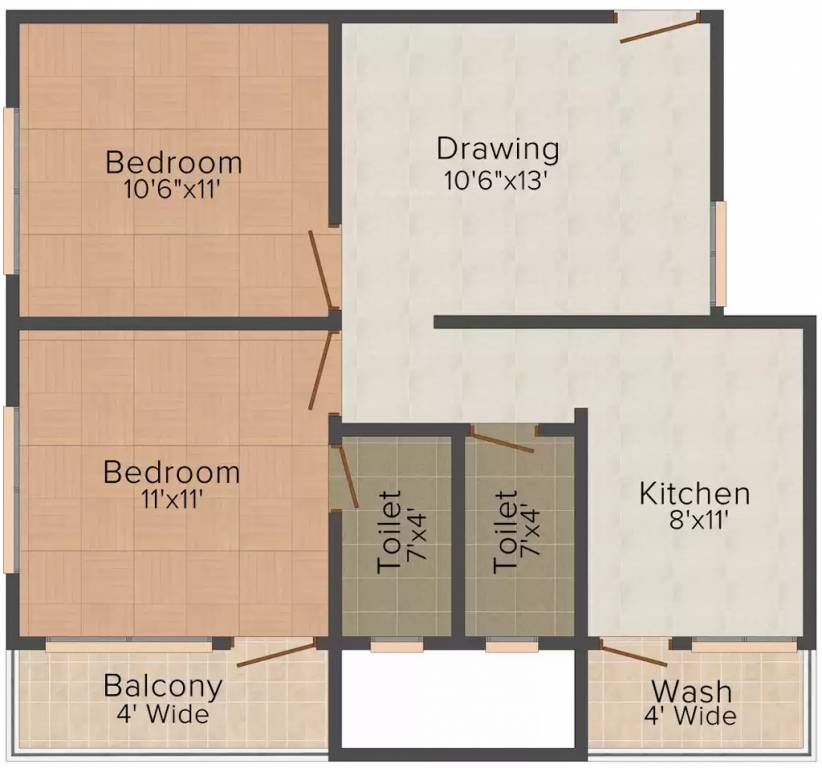  royal pearl residency Floor Plan Floor Plan