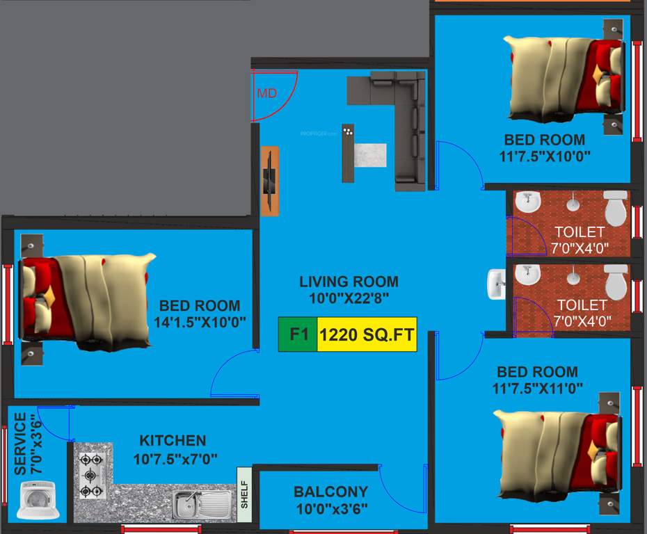  sai erica Floor Plan Floor Plan