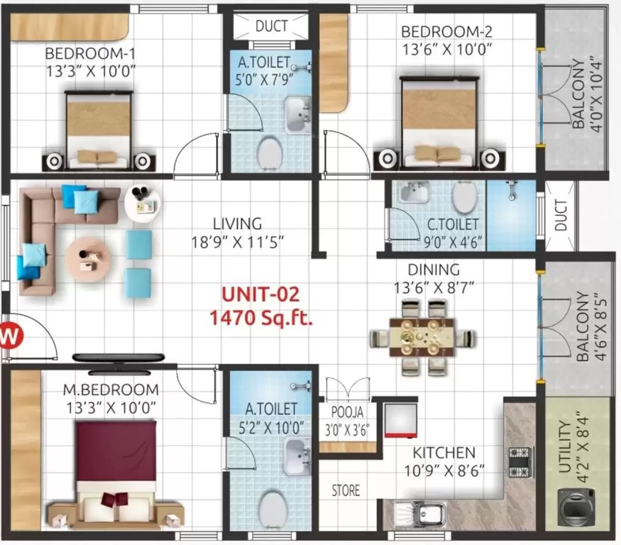  urban crest Floor Plan Floor Plan