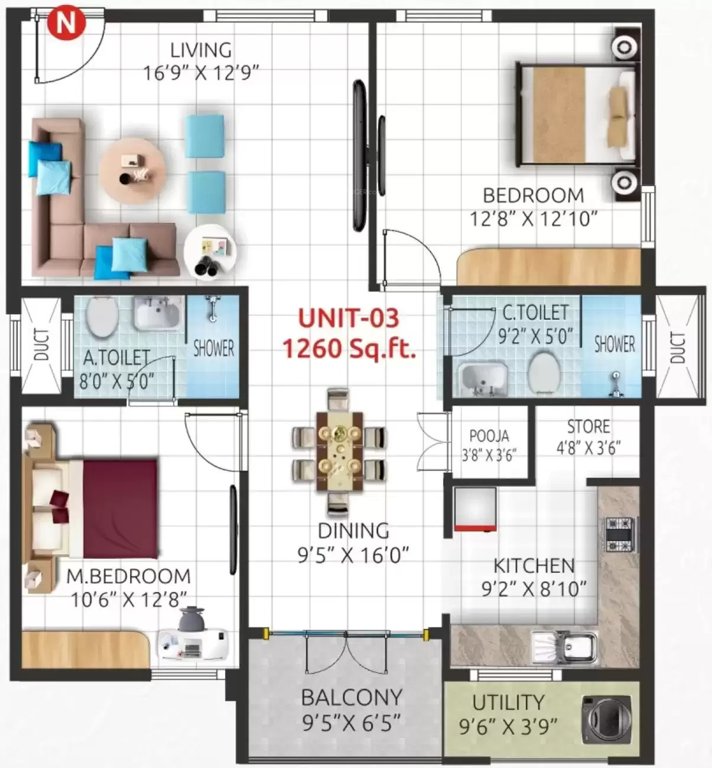  urban crest Floor Plan Floor Plan