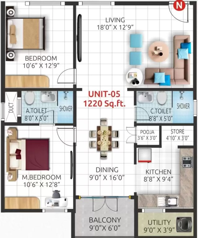  urban crest Floor Plan Floor Plan