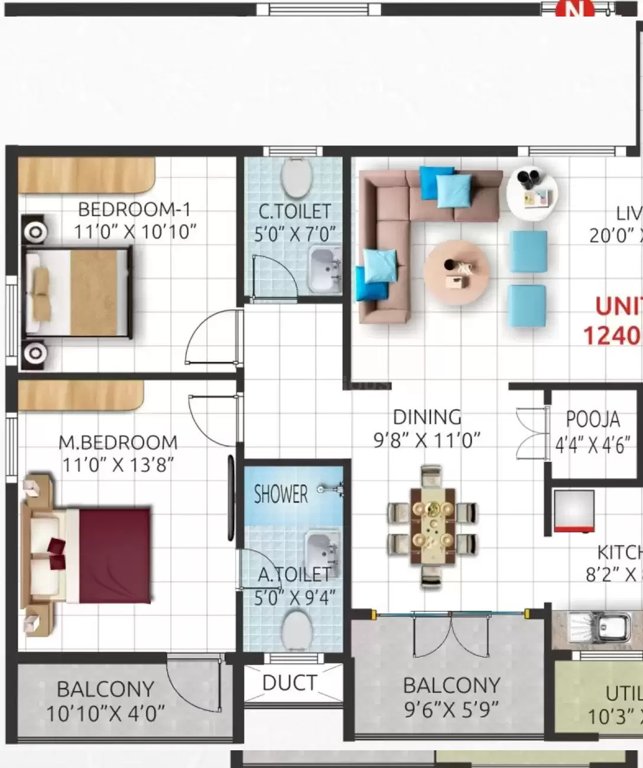  urban crest Floor Plan Floor Plan