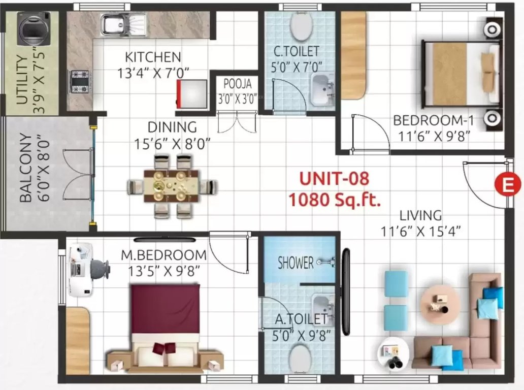  urban crest Floor Plan Floor Plan