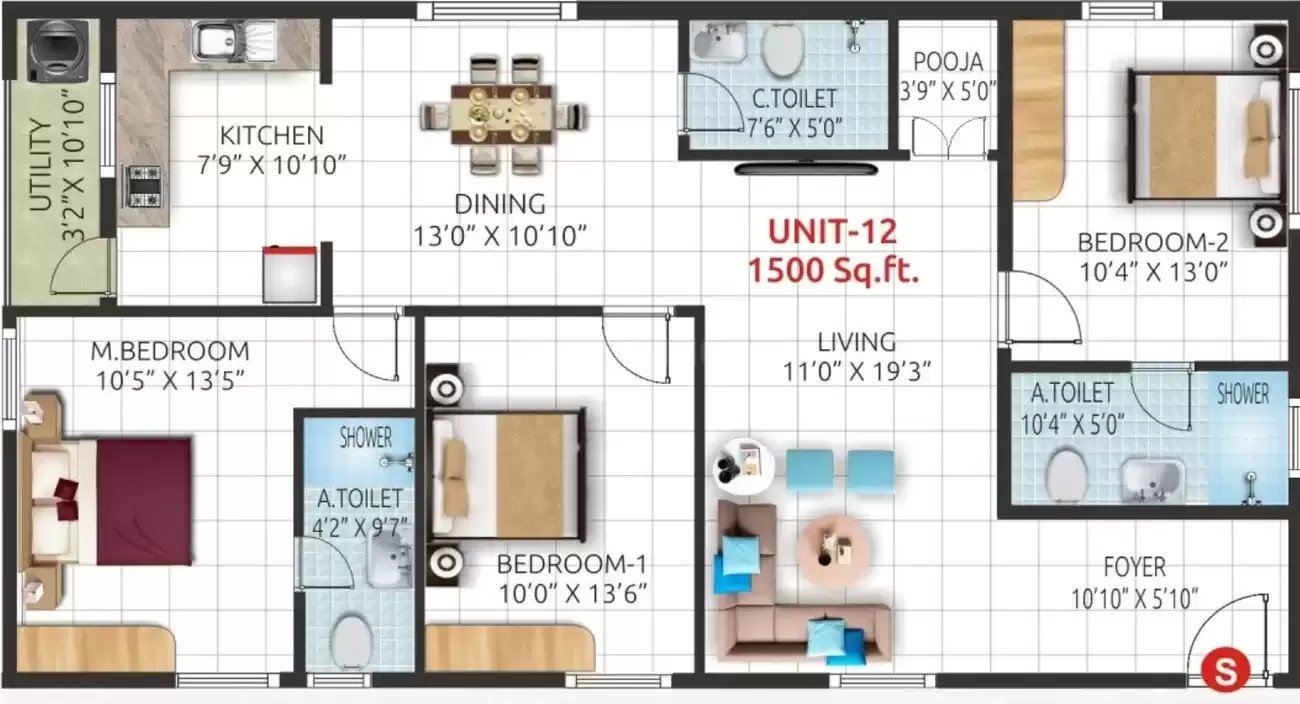 urban crest Floor Plan Floor Plan