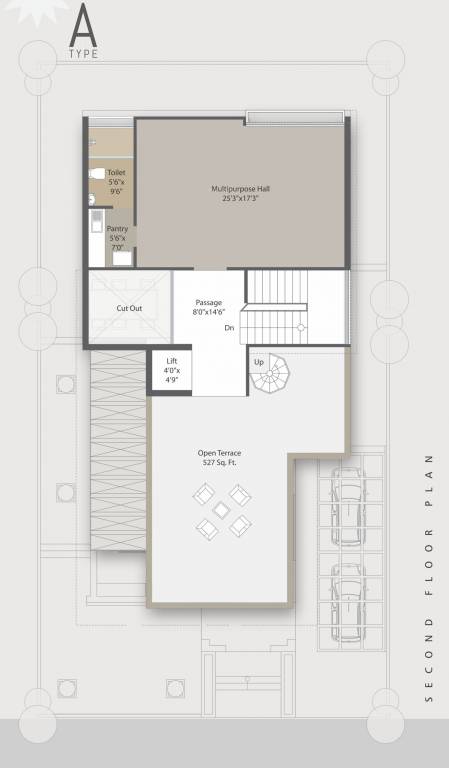  celestial Floor Plan Second Floor Plan
